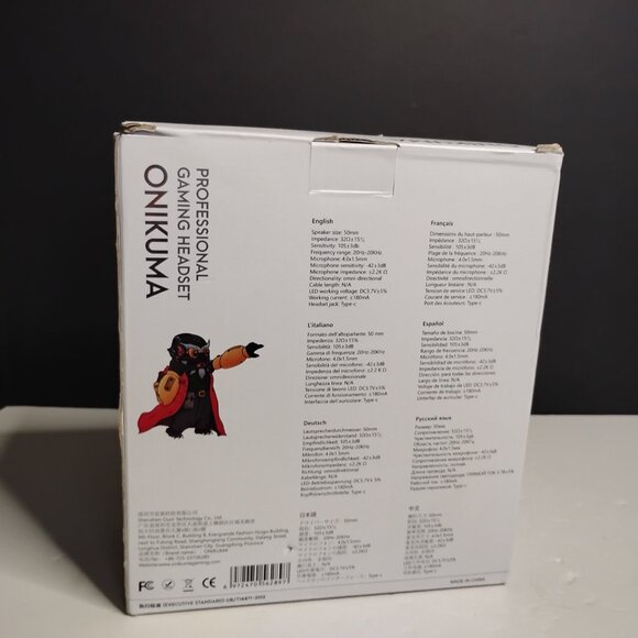 New Onikuma B5 Professional Gaming Headset - Picture 5 of 9